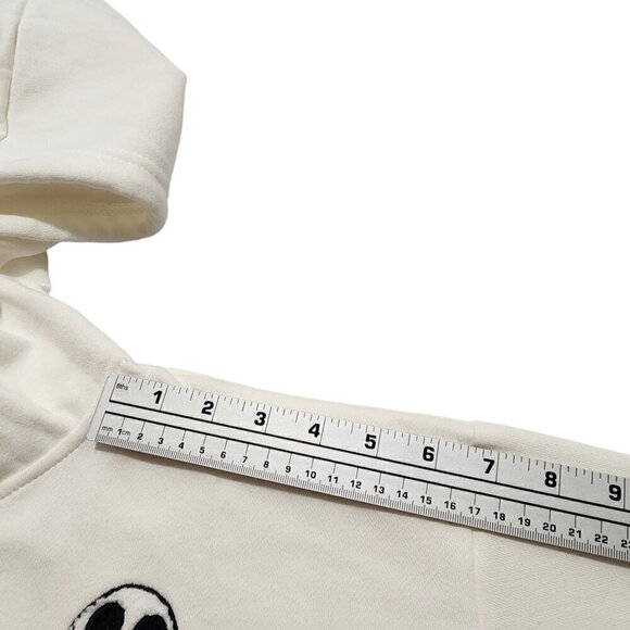 The Nightmare Before Christmas Womens Hoodie Fleece Zip Embroidery Patch XL‎ - Picture 4 of 12